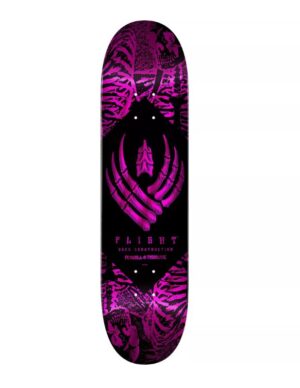 Tabla Powell Peralta Flight Skeleton Pink Foil 8