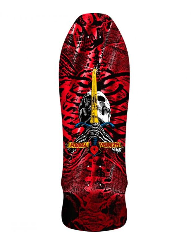 Tabla Powell Peralta Geegah Skull & Sword Red Foil 9.75" Monark Supply 129,90 € Tabla Powell Peralta Geegah Skull & Sword Red Foil 9.75