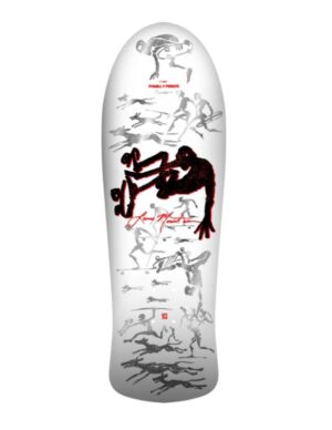Tabla Powell Peralta Lance Mountain Serie 17 White 10
