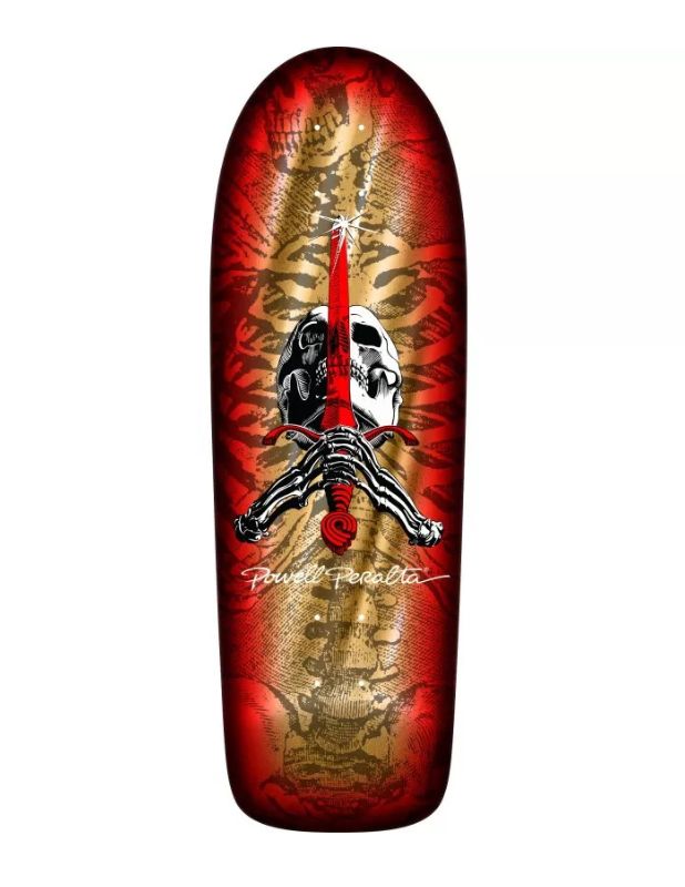 Tabla Powell Peralta OG Ray Rodriguez Skull & Sword Gold Foil 10" Monark Supply 149,00 € Old School Powell Peralta OG Ray Rodriguez Skull & Sword Gold Foil 10