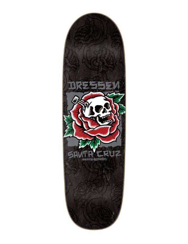 Tabla Santa Cruz Dressen Skull Rose Shaped 9.25" Monark Supply 97,00 € Tabla Santa Cruz Dressen Skull Rose Shaped 9.25