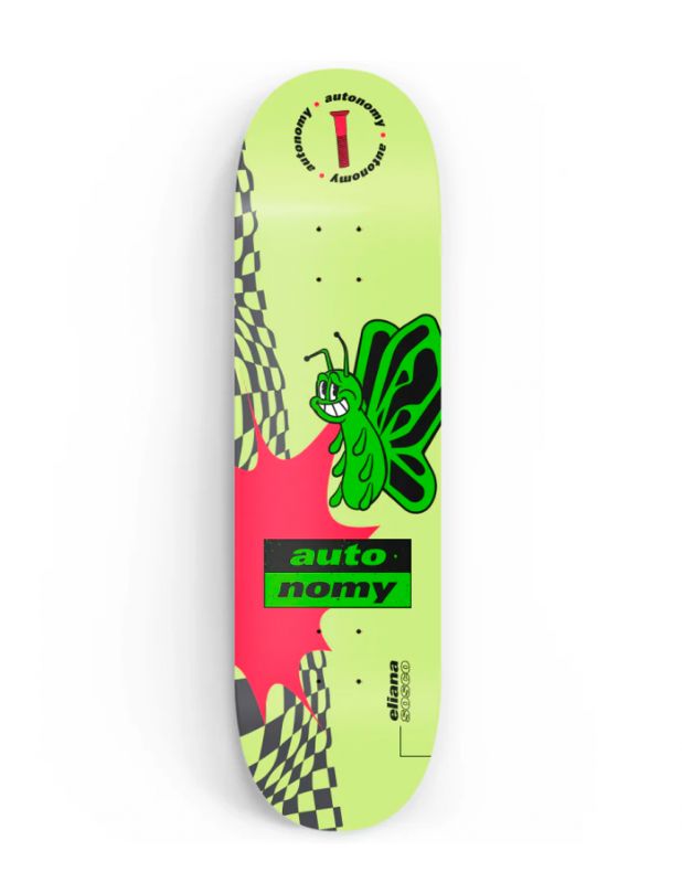 Tabla Skate Autonomy Eliana Sosco X Rhythm 8" Monark Supply 69,90 € Tabla Skate Autonomy Eliana Sosco X Rhythm
