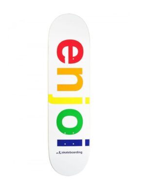 Tabla Skate Enjoi Spectrum White R7 8.25