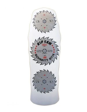 Tabla Skate Schmitt Stix Rip Saw White 10