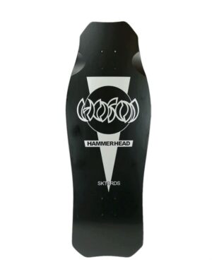 Tabla Skateboard Hosoi Hammerhead Matte Black Silver 10.25”