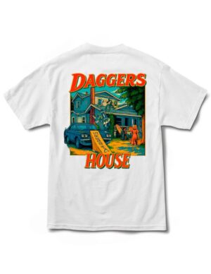 Thrashin Daggers House White