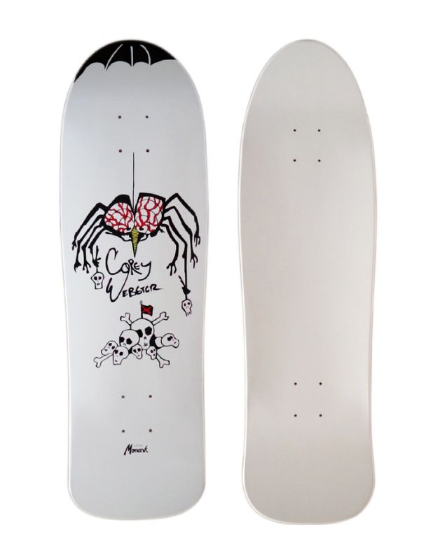 Thrashin Corey Webster skateboard deck 9" Monark Supply 94,00 € Thrashin Skateboards Corey Webster