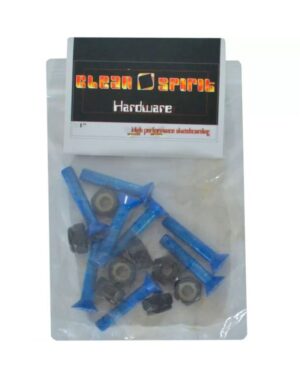 Tornillos skate Clean Spirit Azúl Phillips 1
