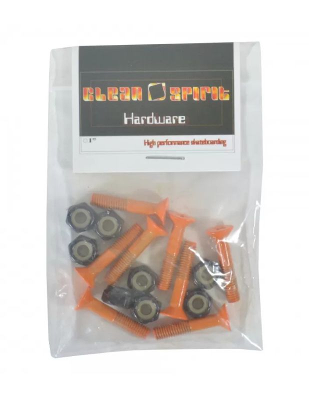 Tornillos skate Clean Spirit Naranja Phillips 1" Monark Supply 5,90 € Tornillos skate Clean Spirit Naranja Phillips 1