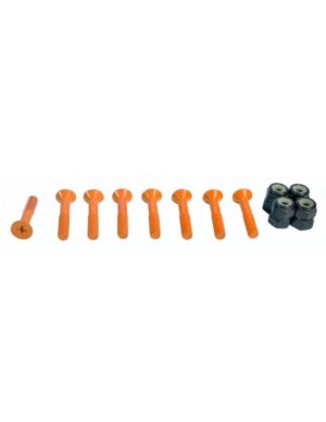 Tornillos skate Clean Spirit Naranja Phillips 1