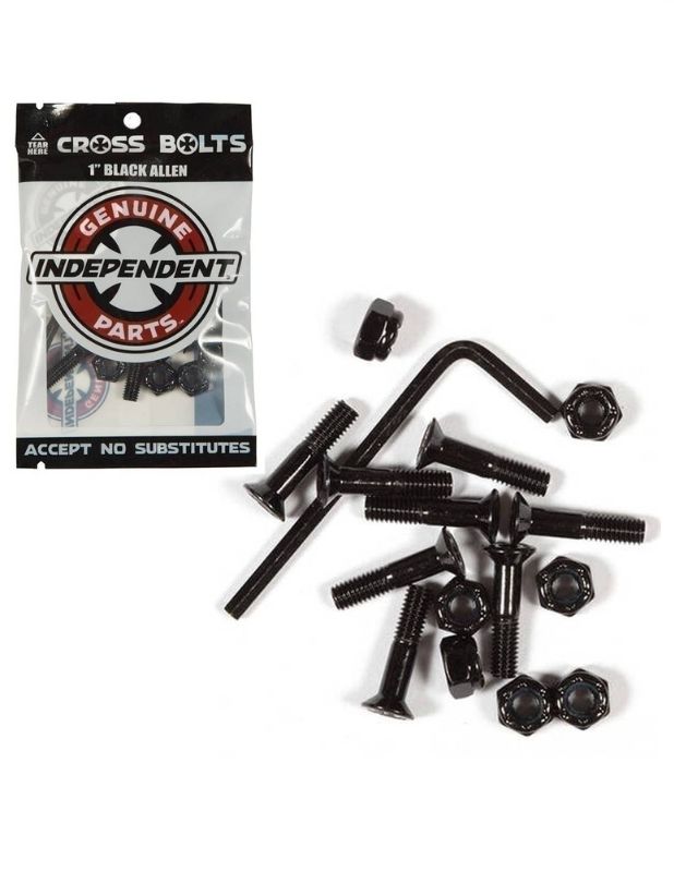 Tornillos skate Independent 1" Black Allen Monark Supply 5,90 € Tornillos skate Independent 1 Black Allen