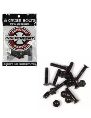 Tornillos skate Independent 7 8 Black Phillips