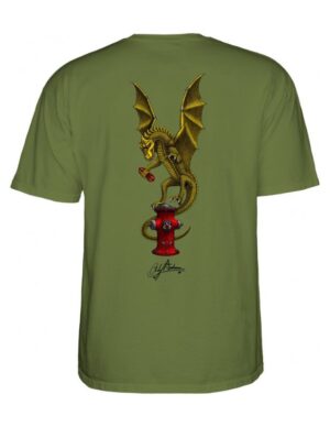 camiseta Powell Peralta Andy Anderson Vajra Verde
