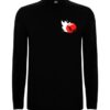 camiseta manga larga negra Delante wheel
