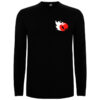camiseta manga larga negra Delante wheel