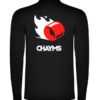 camiseta manga larga negra Detras wheel