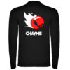 camiseta manga larga negra Detras wheel