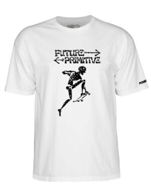 camiseta powell peralta future primitive blanca