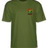 camiseta powell peralta steve caballero street dragon verde