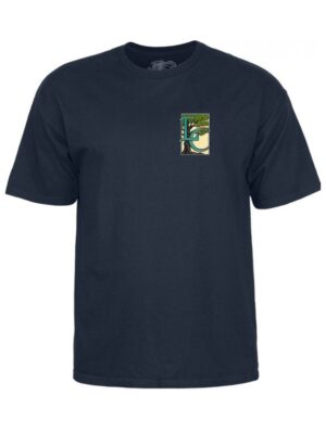 camiseta powell perata Lance Conklin Face Azúl