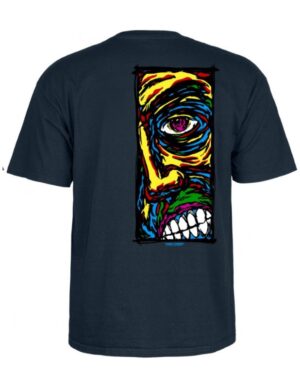 camiseta powell perata Lance Conklin Face Navy
