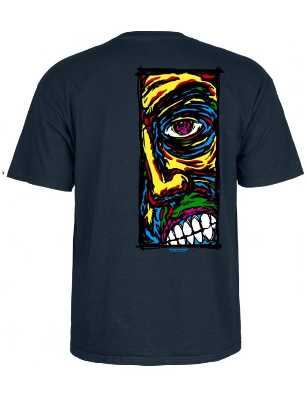 Camiseta Powell Peralta Lance Conklin Face Azúl Navy Monark Supply 37,90 € camiseta powell perata Lance Conklin Face Navy