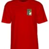 camiseta powell perata Lance Conklin Face roja