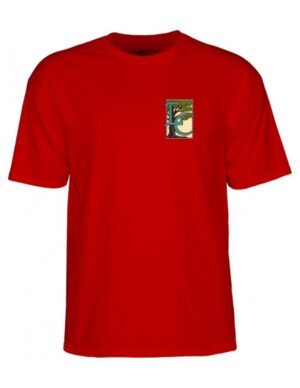 camiseta powell perata Lance Conklin Face roja