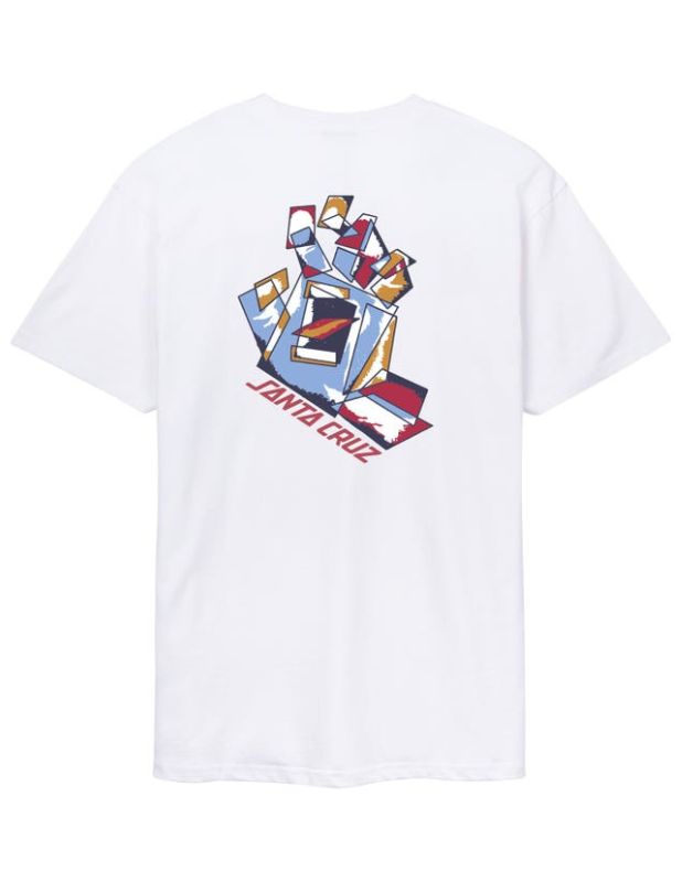 Camiseta Santa Cruz Screaming Scratched Hand Strip blanca Monark Supply 34,90 € camiseta santa cruz Screaming Scratched Hand Stip