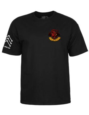 Camiseta Powell Peralta Bones Brigade Steve Caballero Serie 17 Negra