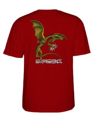 comprar Camiseta Powell Peralta Dragons Logo Burgundy