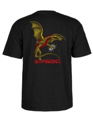 comprar Camiseta Powell Peralta Dragons Logo Negra