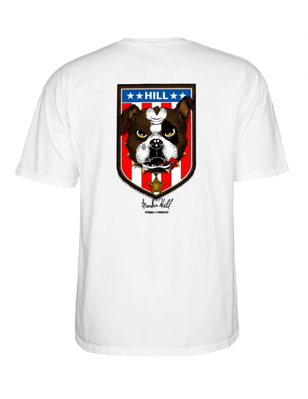 Camiseta Powell Peralta Frankie Hill Bull Dog Blanca Monark Supply 39,90 € comprar Camiseta Powell Peralta Frankie Hill Blanca