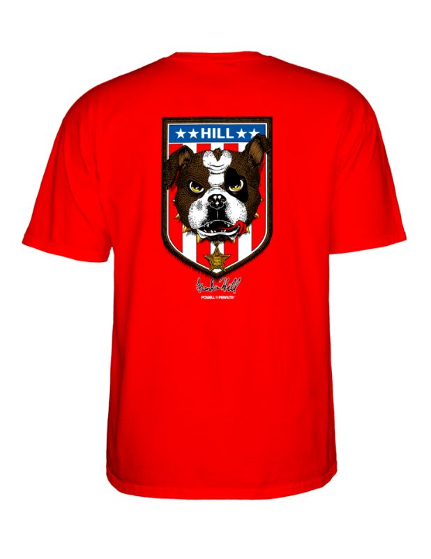 Camiseta Powell Peralta Frankie Hill Bull Dog Roja Monark Supply 39,90 € comprar Camiseta Powell Peralta Frankie Hill roja