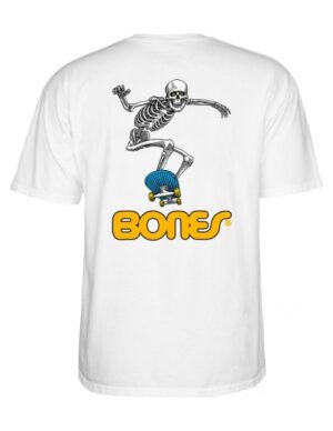 comprar Camiseta Powell Peralta Skateboard Skeleton 2 Blanca