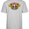 comprar Camiseta Powell Peralta Winged Ripper Gris claro