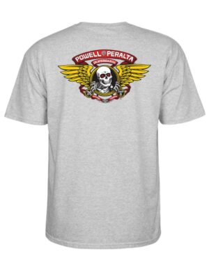 comprar Camiseta Powell Peralta Winged Ripper Gris claro
