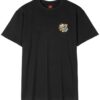 comprar Camiseta Santa Cruz Flaming Dice Dot Chest Negra