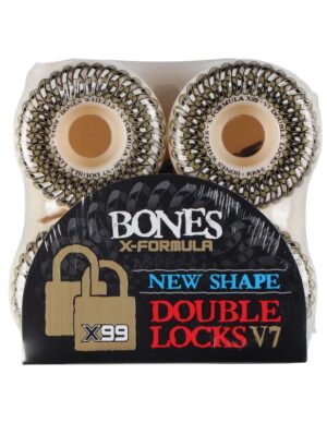 comprar Ruedas Bones 56mm 99A Double Lock X Formula V7