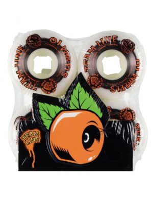 comprar Ruedas OJ Wheels 55mm 99A Team Line Original White Orange Hardline