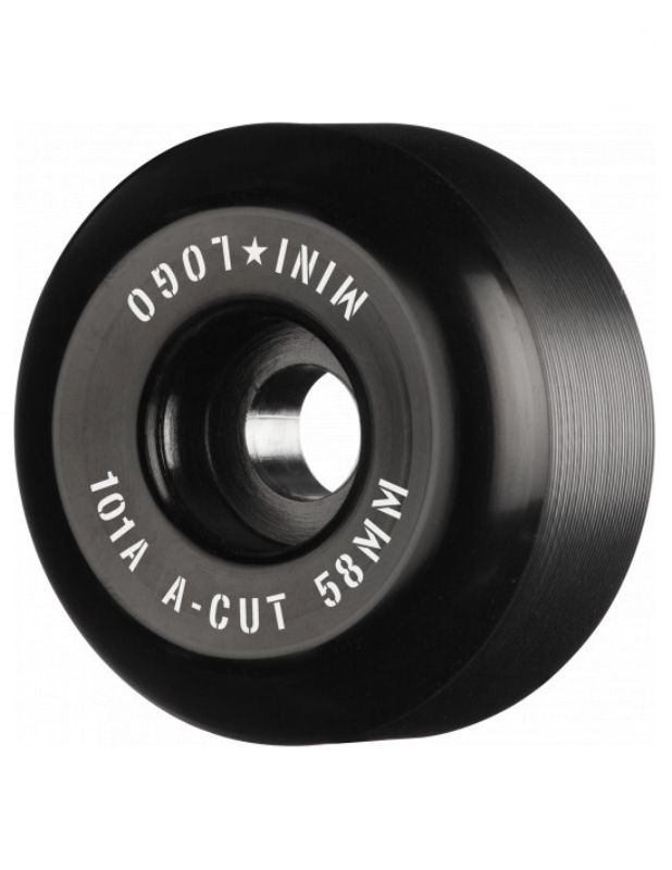 Ruedas Mini Logo 58mm 101A A-CUT Negras Monark Supply 28,90 € comprar Ruedas skate Mini Logo 58mm 101A A-CUT Black