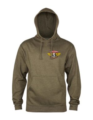 comprar Sudadera Powell Peralta Winged Ripper Army Heather