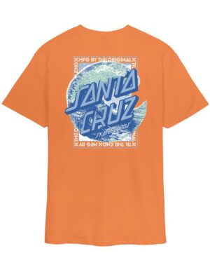 comprar camiseta Santa Cruz Breaker Dot naranja