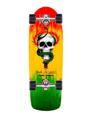 comprar old school Skate Completo Powell Peralta OG Mike Mc Gill Skull and Snake Rasta Fade 10