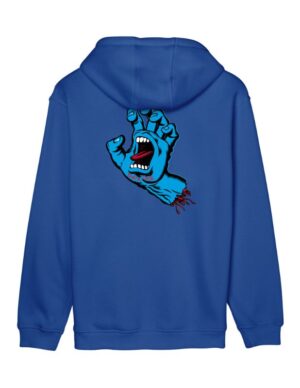 comprar sudadera santa cruz SCREAMING HAND CHEST Ultramarine
