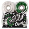 mejor precio Ruedas skate Spitfire 52mm 99A Classic White Green