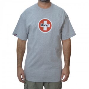 mejor precio camiseta Bones Swiss GRIS
