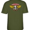 powell peralta camiseta winged ripper military green