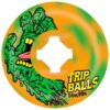 ruedas Santa Cruz Slime Balls 56mm 99A Face Melter Trip Balls Green Orange Swirl