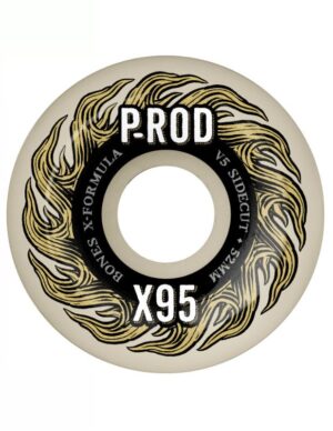 ruedas bones 52mm 95A PROD PRO X V5 SIDECUT X FORMULA